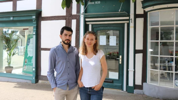 Aree Sadoon und Dr. Eva Dannert sind die neuen Quartiermanager f&uuml;r Sch&ouml;tmar. - &copy; Alexandra Schaller