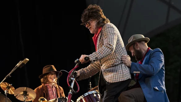 Konzert Helge Schneider - &copy; Foto: Fabian Sommer/dpa