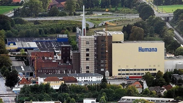 Das Humana-Werk an der Bielefelder Stra&szlig;e. - &copy; FOTO: KIEL-STEINKAMP