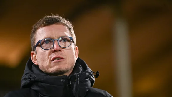 Arminia Bielefelds Sportchef Michael Mutzel hat das Interesse eines Bundesligisten geweckt. - &copy; Teresa Kroeger