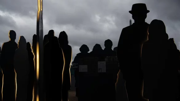 Gedenken - &copy; Foto: Sven Hoppe/dpa