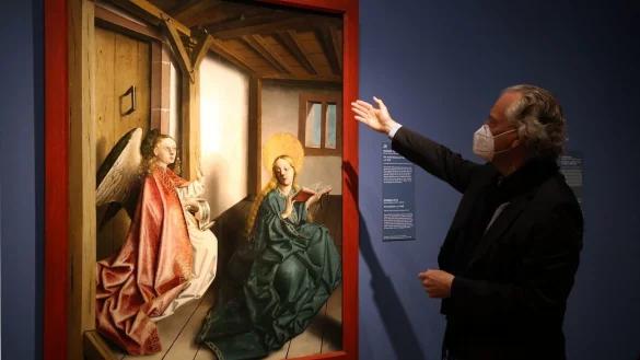 Ausstellung &laquo;Sp&auml;tgotik. Aufbruch in die Neuzeit&raquo; - &copy; Foto: Wolfgang Kumm/dpa