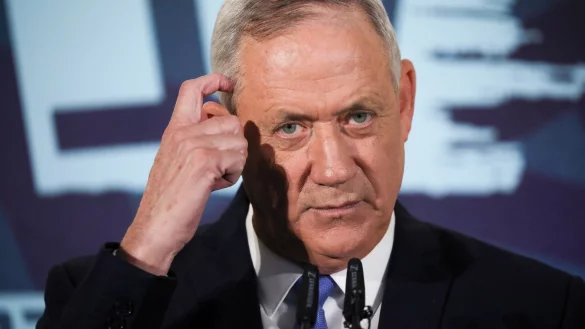 Benny Gantz - &copy; Foto: Oded Balilty/AP/dpa