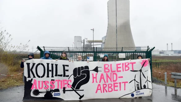 Aktivisten - &copy; Foto: Caroline Seidel/dpa