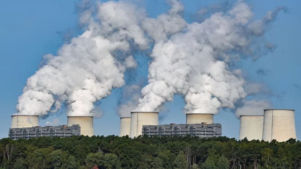 Braunkohlekraftwerk - &copy; Foto: Patrick Pleul/dpa-Zentralbild/dpa