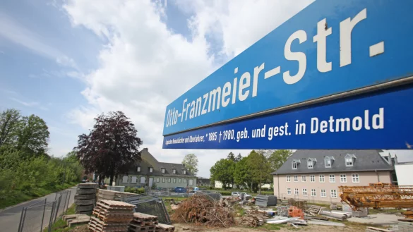 Negativ behaftet: Die Otto-Franzmeier-Strasse soll einen anderen Namen erhalten. - &copy; Vera Gerstendorf-Welle