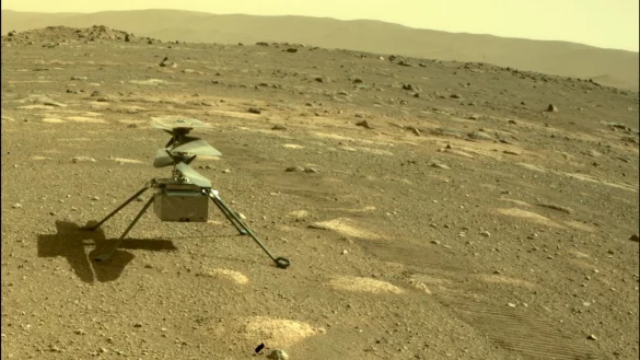 Mars - Hubschrauber &laquo;Ingenuity&raquo; - &copy; Foto: NASA/JPL-Caltech/dpa