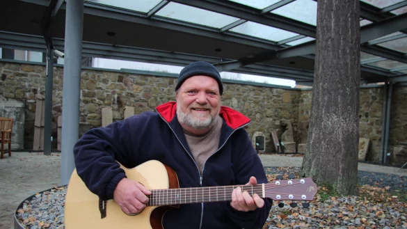 Hier im Hof des Hexenb&uuml;rgermeisterhauses will Bernd Rossmann wieder die "Musik im Museum" anbieten. - &copy; Katrin Kantelberg