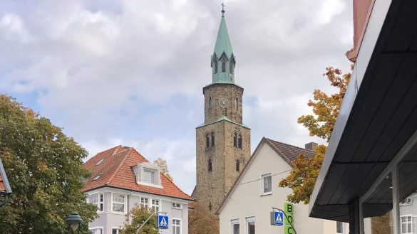 An der reformierten Kilianskirche in Schötmar wird an diesem Freitag ein Mahnmal enthüllt. - © Thomas Reineke