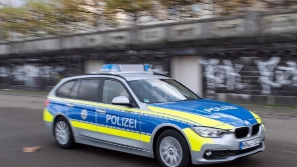 Die Beamten konnten einen Verd&auml;chtigen stellen. - &copy; Bernhard Preu&szlig;