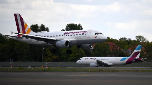 German- und Eurowings-Maschinen - © Foto: Monika Skolimowska/zb/dpa