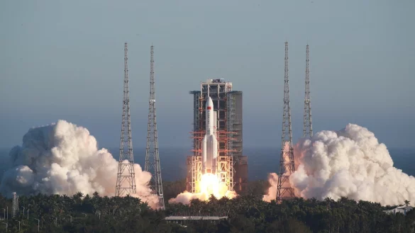 &laquo;Langer Marsch 5B&raquo; - &copy; Foto: Tu Haichao/XinHua/dpa