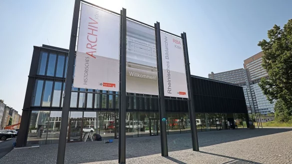 Neubau Historisches Archiv - &copy; Foto: Oliver Berg/dpa