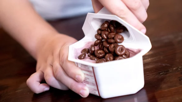 Kinderdessert - &copy; Foto: Florian Schuh/dpa-tmn