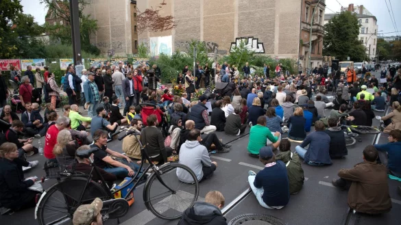 Mahnwache - © Foto: Paul Zinken