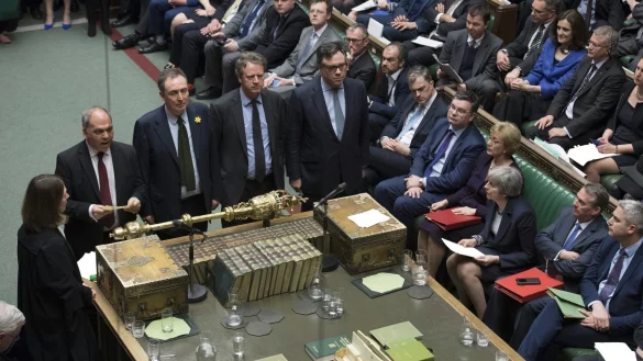 Britisches Parlament - &copy; Foto: Jessica Taylor/UK Parliament/AP