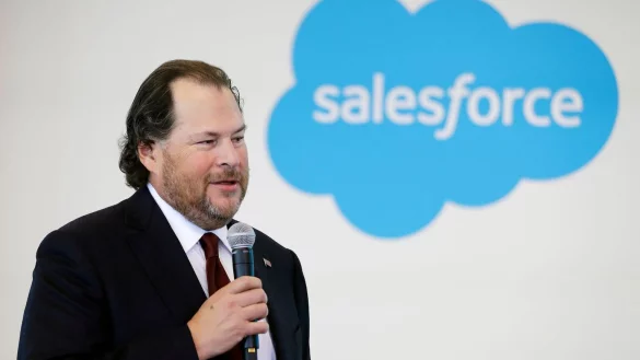 SAP-Rivale Salesforce mit verhaltenem Gesch&auml;ftsausblick - &copy; Foto: Darron Cummings/AP/dpa