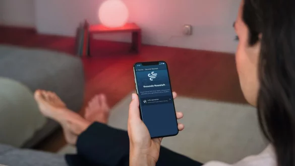 Lüften per Smart Home - © Foto: Hejm Foto/Bosch/dpa-tmn