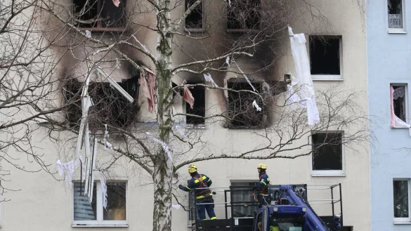 Explosion in Blankenburg - &copy; Foto: Matthias Bein/dpa-Zentralbild/dpa