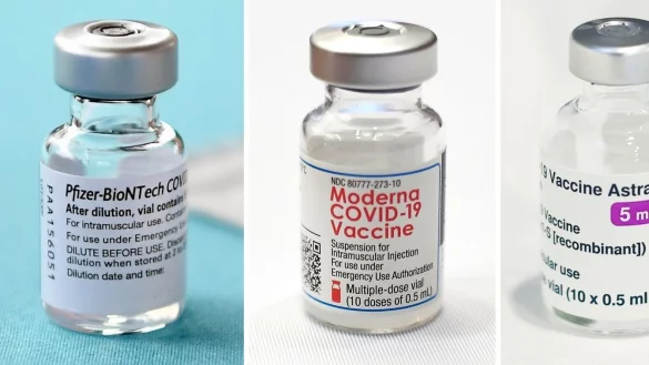 Corona-Impfstoffe - &copy; Foto: Jessica Hill;Liam Mcburney/AP/PA Wire/dpa