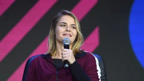 Hazel Brugger - &copy; Foto: Felix H&ouml;rhager/dpa