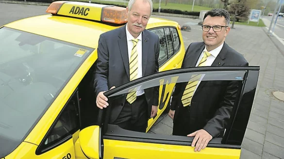 Vorsitzender und Gesch&auml;ftsf&uuml;hrer: Bernd Noltekuhlmann (l.), Martin Freidank. - &copy; Nicole Ellerbrake