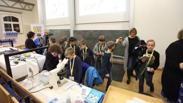 Gro&szlig;es Interesse: Die Vorlesungen der LZ-Kinderuni kommen bei den Nachwuchsstudenten sehr gut an. - &copy; Archivfoto: Vera Gerstendorf-Welle