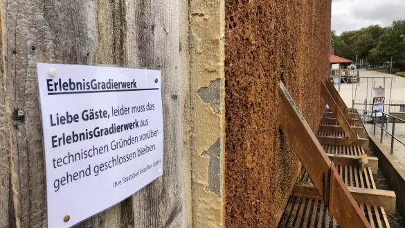 Gradierwerk in Bad Salzuflen nach Einbruch am Wochenende geschlossen - &copy; Sven Kienscherf