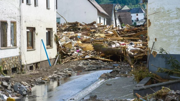 Schutt - &copy; Foto: Thomas Frey/dpa