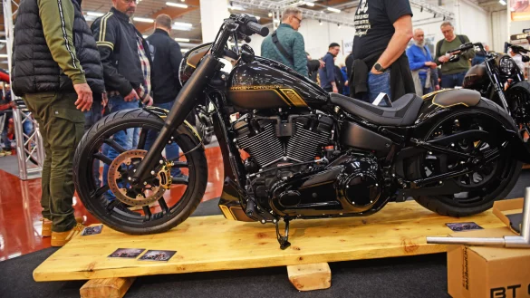 Unzählige besondere Einzelstücke gab es auf der Custombike-Show zu entdecken. - © Nicole Ellerbrake