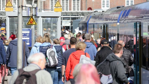 Mehrere Millionen Menschen nutzen t&auml;glich die Bahn. Die P&uuml;nktlichkeit l&auml;sst jedoch zu w&uuml;nschen &uuml;brig. - &copy; picture alliance/dpa