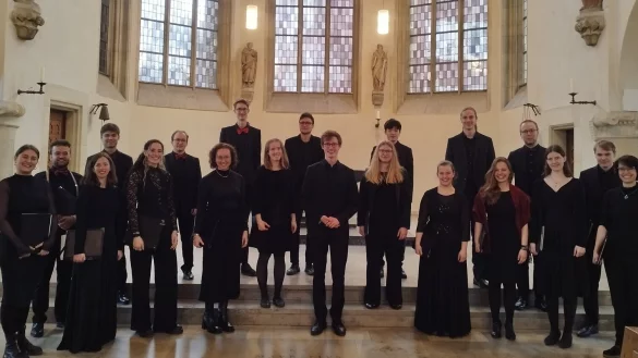 Der Kammerchor Velo Rejoice gastiert in der Kirche St. Marien. - © Elvira Hermann