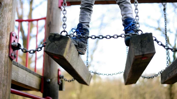 Ein Kind spielt auf einem Spielplatz – ein Ort, der für Familie S. aus Höxter zum Schauplatz eines Albtraums wurde. - © Pixabay / congerdesign