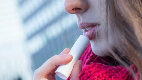 Lippenpflege - &copy; Foto: Christin Klose/dpa-tmn