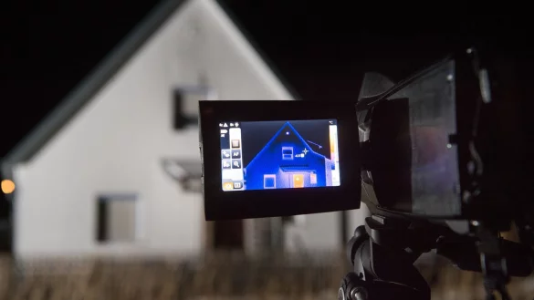 Thermographie - &copy; Foto: Tobias Hase/dpa-tmn