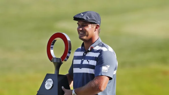 US-Golfprofi DeChambeau - © Foto: Carlos Osorio/AP/dpa