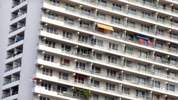 Mietwohnungen - &copy; Foto: Wolfgang Kumm/dpa/Symbolbild