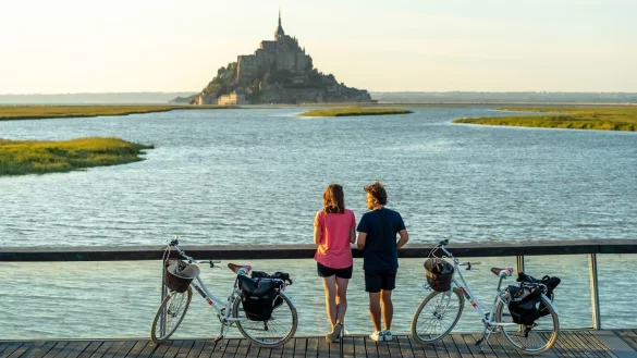Beeindruckend: Mont-Saint-Michel - &copy; Foto: Emmanuel Berthier - EV4/dpa-tmn