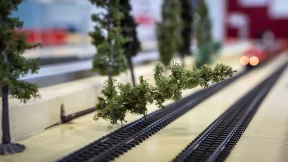 Eisenbahnbetriebsfeld Darmstadt - &copy; Foto: Frank Rumpenhorst/dpa