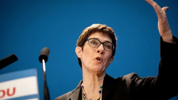 Annegret Kramp-Karrenbauer - © Foto: Kay Nietfeld