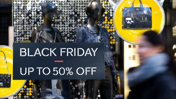 Sicher Shoppen am Black Friday - &copy; Foto: Lisa Ducret/dpa