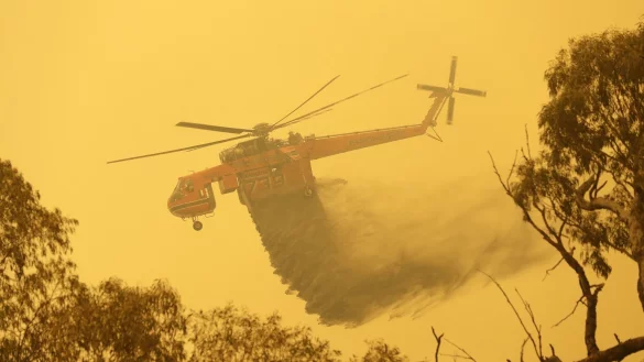 Buschbr&auml;nde in Australien - &copy; Foto: Rick Rycroft/AP/dpa