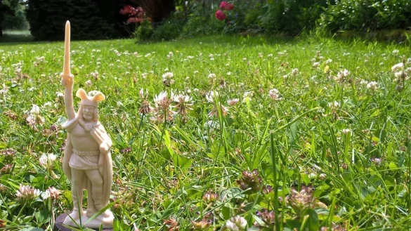 Der kleine Hermann ist in Detmold wieder an sch&ouml;nen Orten unterwegs. - &copy; Oliver Budde