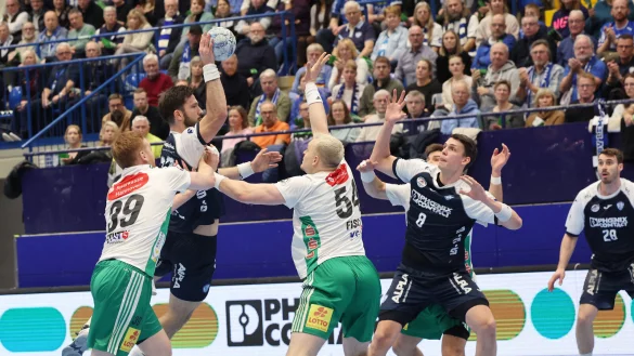 Trotz viel Herzblut verloren die Lemgoer das Spiel gegen den TSV. - &copy; Paul Cohen