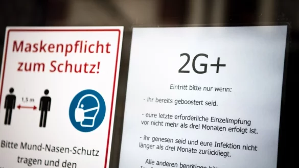 Corona - &copy; Foto: Sina Schuldt/dpa