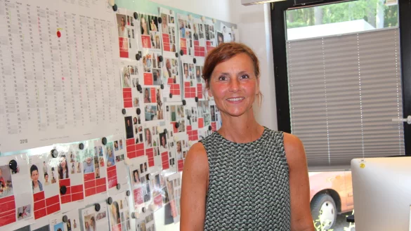 Ist f&uuml;r die Buchung von Models zust&auml;ndig: Konstanze M&auml;lzer arbeitet seit zehn Jahren in diesem Bereich bei den Vogels&auml;nger Studio. - &copy; Cordula Gr&ouml;ne