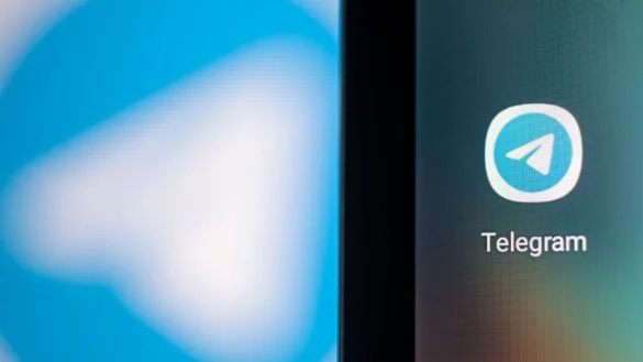 Telegram - &copy; Foto: Fabian Sommer/dpa