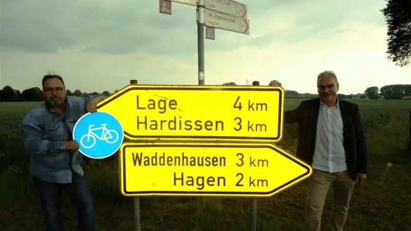 Der SPD-Ortsverein Hagen/Hardissen w&uuml;nscht sich bessere Radverkehrsverbindungen. - &copy; SPD-Ortsverein Hagen/Hardissen