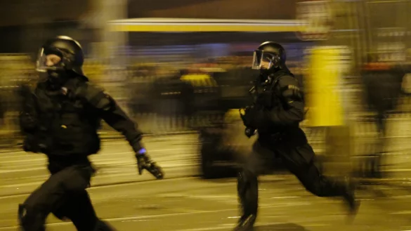 Connewitz - &copy; Foto: Sebastian Willnow/dpa