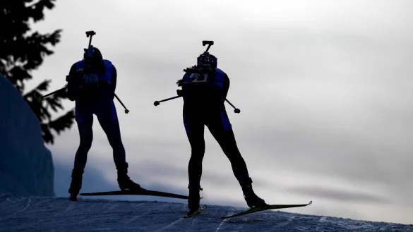 Biathlon - &copy; Foto: Hendrik Schmidt/dpa